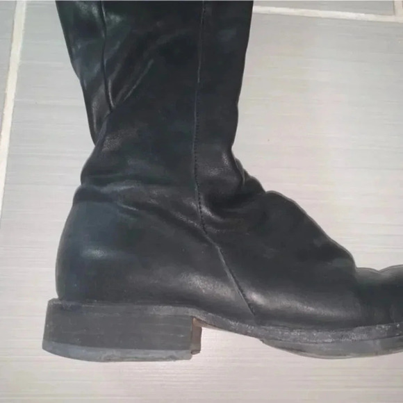 Fiorentini + Baker Emma Eternity Leather Knee High Boots in Nero Cusna 37 - Picture 6 of 11